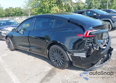 2025 Tesla Model 3 Long Range All-Wheel Drive из США, поврежденный, VIN 5YJ3E1EB5SF926431